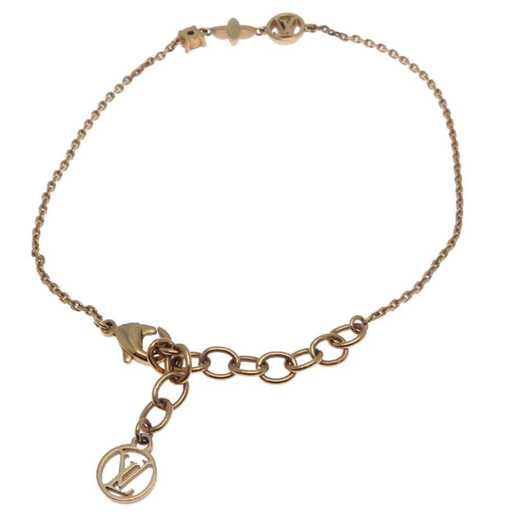LOUIS VUITTON Gold Charm Bracelet - Picture 3 of 6